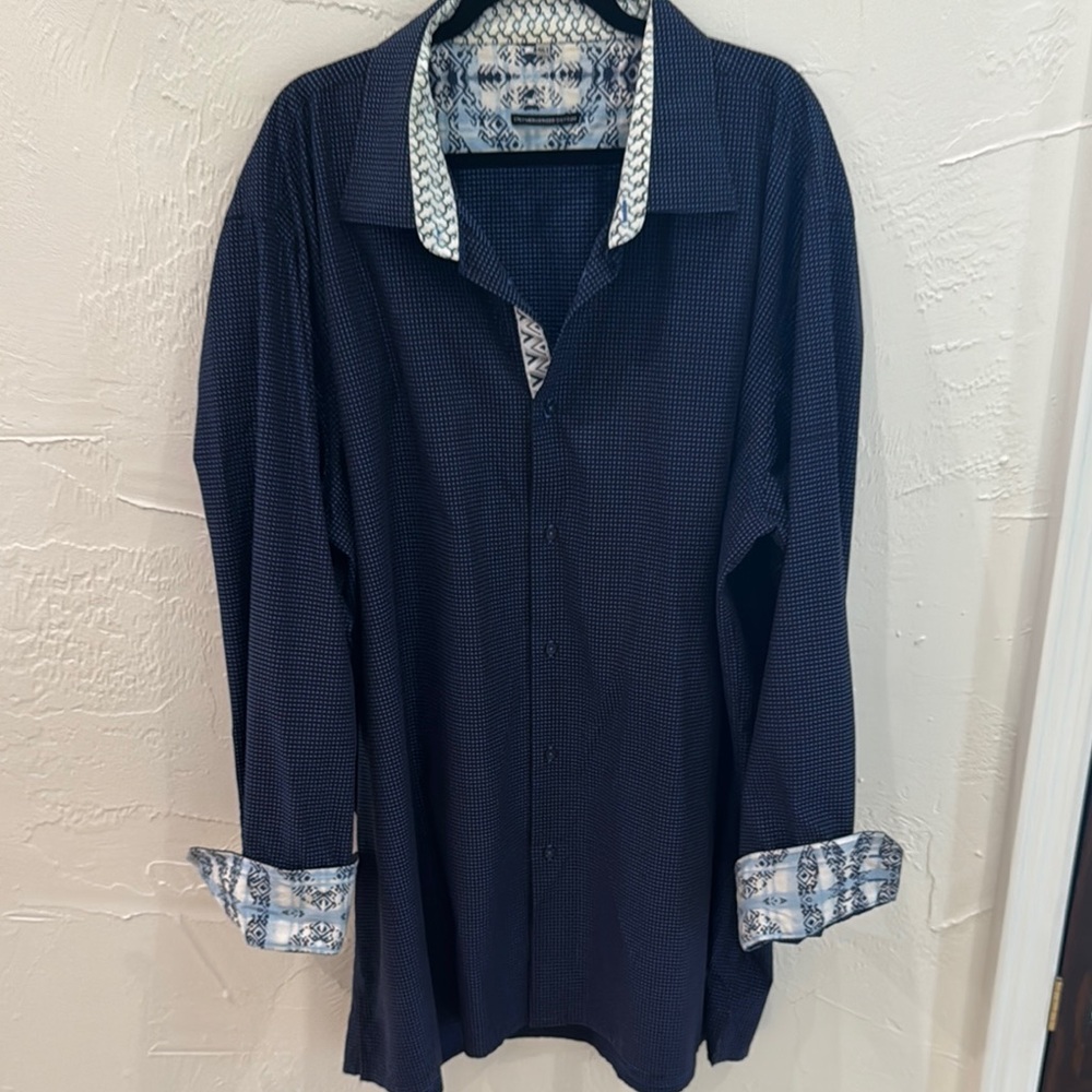 💙Visconti Dress Shirt Size 4XLT💙